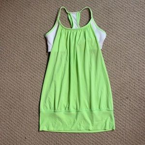 Lululemon Size 6 Tanktop with Built in Bra